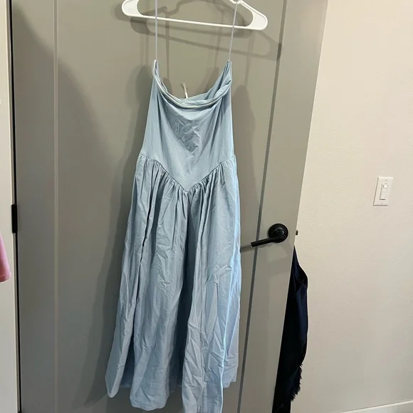 free people onda drop waist dress Drop Waist Shimmery Lace Mermaid Wedding Dress main image 0